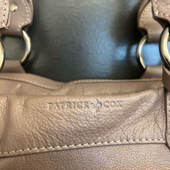 Patrick Cox mauve/gray/purple large Shoulder Bag with Slouchy Design- EUC!!! - Picture 16 of 16